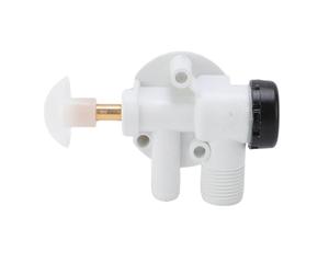 Pongnas Conjunto de Válvula de Inodoro para RV - Kit de Reemplazo Directo para Thetford - Inodoros con Descarga de Pedal V/IV y 310/320 - Construcción de ABS + Hierro con Herramienta - Instalación a