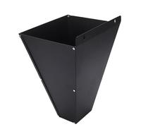 Pongnas Cono de Pollo de Metal Resistente, Parte Trasera Plana, Cono de Retención para Matar Aves de Corral para Pollos de hasta 10 Libras con Pared Lisa, Fácil de Limpiar (S)