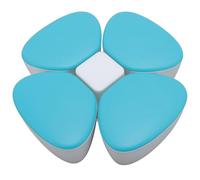Pongnas Contenedor de Fórmula para Ir, Dispensador de Fórmula de Viaje de Recipiente de para Bebés con Sello Fuerte sin Derrame Portátil 4 Compartimentos de 180 Ml de Leche Contenedor de Dispensador