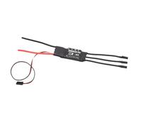 Pongnas Controlador de Velocidad Eléctrico ESC 40A sin Escobillas con 5V4A BEC, Soporte LiPo 3-4S, Térmico y Voltaje, Conector Banana Hembra de 3,5 Mm para Drones, Aviones RC, Multirotor
