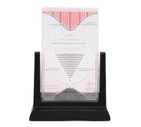 Pongnas Demostrador de Probabilidad Modelo de Distribución Normal Ayuda para la Enseñanza de Física con 2800 Cuentas de Metal para Demostración de Estadística en el Aula