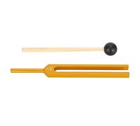 Pongnas Diapasón de Aleación de Aluminio, Herramienta de Diagnóstico Auditivo para Pruebas de Sensibilidad a las Vibraciones y Terapia de Sonido, con Martillo de Madera para Exper