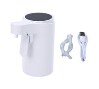 Pongnas Dispensador de Vino Eléctrico USB Aireador de Licor Inteligente con Batería de 1200mAh Vertedor Automático IPX4 Impermeable para Cócteles Blanco