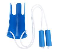 Pongnas Dispositivo para Calcetines con Punta de Tres Púas y Dobles Clips, sin Agacharse, para Personas Mayores y Embarazadas (Ayuda para calcetines calzador 2 en 1)