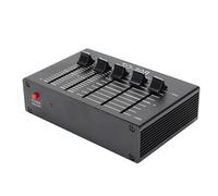 Pongnas Ecualizador de Sonido Digital de 2 Canales Ecualizador de Estéreo Preamplificador de Fono con Ecualizador de 3 Bandas Entrada Salida Control Balanceado para Tocadiscos de