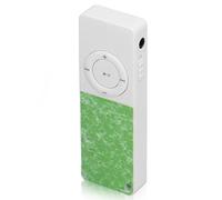 Pongnas El Reproductor MP3 Portátil Delgado con Sonido HiFi Admite una Tarjeta de Memoria de hasta 64 GB, Ideal para Viajes y Ejercicios (Green)