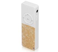 Pongnas El Reproductor MP3 Portátil Delgado con Sonido HiFi Admite una Tarjeta de Memoria de hasta 64 GB, Ideal para Viajes y Ejercicios (Yellow)