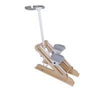 Pongnas Escalera Paso a Paso para Gimnasio en Casa - Máquina Escaladora de Escaleras Vertical con Inclinación de 5 ángulos, Pedales Antideslizantes y Silencioso de Doble Rodillo - Equipo de