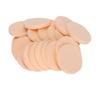 Pongnas Esponja de Maquillaje Redonda, Esponja de Polvo Antibacteriana Suave Reutilizable Seca y Húme de Doble Uso para Maquillaje, con Material de Esponja de Rebote Rápido