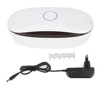 Pongnas Esterilizador de Cepillo de Uñas Caja de Desinfección UV Máquina Desinfectante Ultravioleta Profesional de 360 grados para Herramientas de Salón de Uñas (9 cuentas de lámpara Enchufe de