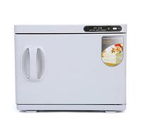 Pongnas Esterilizador de Toallas 2 en 1 Gabinete de Temperatura con Control por Microcomputadora con Cámara Interior de Acero Inoxidable sin Costuras para el Hogar, Spa, Salón de