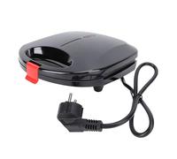 Pongnas Gofrera Doble con Control Automático de Temperatura - Gofrera Eléctrica Antiadherente de Alta e 750 W para Desayunos Dorados Crujientes, Diseño Compacto de Encimera, Tamaño de