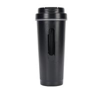 Pongnas Hervidor Eléctrico para Automóvil Caldera Portátil de 500 Ml para Vehículo - Taza Calefactora de Viaje de Acero Inoxidable 316 para Comidas de té y café - Funciona con Cigarros de 12 V y 24 V