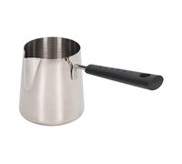 Pongnas Jarra para Espumar Leche 201 con de Acero Inoxidable, Jarra de café con Acabado Brillante, 600ML para Cocinar DIY (350ML)