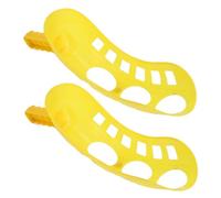 Pongnas Juego de Cucharas para Deportes Al Aire Libre con Cucharas para niños: para Picnic, Diversión en la Playa y en el Patio, Entrenamiento de Habilidades Motoras Sensoriales (Yellow)