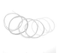 Pongnas Juego de Cuerdas Oud Premium de 6 uds., 1G, 2D, 3A, 4E, 5B, 6F, Repuesto de Aleación de Cobre Bañado en Plata de Nailon