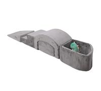 Pongnas Juguetes de Escalada para Niños Pequeños - Juego de Bloques de Escalada de Espuma para Interiores con Escalera, y Almohada para Gatear, Construir y Desarrollar Habilidades Motoras - Equipo