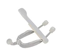 Pongnas Kit de Herramientas para Lentes de Contacto, Pinzas Multifuncionales con Tapas de Silicona y Cuchara Suave para una Extracción Segura de la Inserción, Tamaño de Viaje (WHITE)