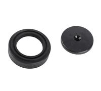 Pongnas Kit de Reparación de Válvulas de Pulverización de Hotel para Pulverizadores de Fregadero de Cocina Comerciales con Cubiertas y Tornillos en Gris (9956 tapa/negro)