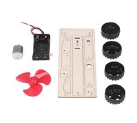 Pongnas Kit Educativo de Modelo de Coche de Viento Eléctrico de Madera para Niños, Ayuda y Juguete para la Enseñanza de Ciencias