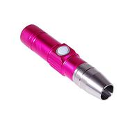 Pongnas Linterna LED para Uñas, Secador de Uñas Portátil Recargable con Carga USB y Diseño Antideslizante, para Secado de Gel de Uñas y Arte de Uñas Profesional (rojo)
