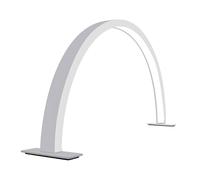 Pongnas Luz de Relleno LED Luz de Video de Media Luna de 36 W Lámpara de Escritorio LED Regulable con 2700K-5600K CRI>95 Brillo de 10 Niveles para Transmisión Lectura Maquillaje (Enchufe de la UE)