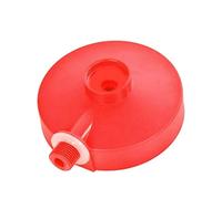 Pongnas Máquina de Bebidas Carbonatadas Dispensador de Refresco Suave y Gaseoso Diseño Portátil Conveniente para Acampar en el Hogar (rojo)