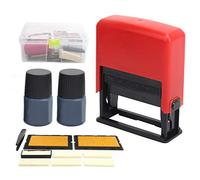 Pongnas Máquina de Codificación de Fecha Ajustable, Suministros Industriales de Impresión Manual B2.5 con Material, Tinta de Secado Rápido y Diseño Antideslizante para Máquina de