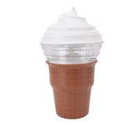 Pongnas Máquina para Hacer Helados Alimentada por USB - Máquina para Hacer Yogur y Sorbetes DIY para Principiantes - Construcción ABS/PP - para Helados Eléctrica Compacta de 5 V con Libro de Recetas