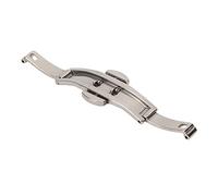 Pongnas Mira la Hebilla de la Banda, Mira la Correa de la Correa de Acero Inoxidable de Acero Inoxidable Broche de Reemplazo de Reemplazo de Accesorios para la Banda de la de la para Hombres Mujeres