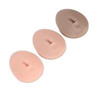 Pongnas Modelo de Práctica de Perforación de Ombligo de Silicona 3D, Modelo de Exhibición de Vientre Reutilizable de 3 Piezas con Soporte Acrílico, para Enseñanza de Acupuntura