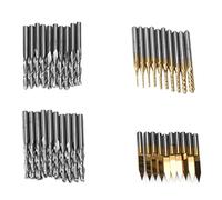 Pongnas Molinos Finales, Bits de Enrutador CNC Bit Brot Brot Bola Kit 40pcs Fresa de Fresado Fábrica para Grabado para Grabar
