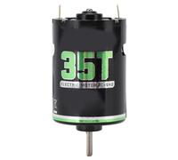 Pongnas Motor Cepillado 540 con Disipador de Calor de Aluminio para /10 RC Coche de Escalada Vehículo de Carreras - Motor Eléctrico Enrollado de Cobre de Alta 18500 RPM (35T)