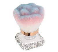Pongnas Nail Art Dust Powder Destitución de Polvo Manicura Rhinestone Manicure Dusting Pepillo Herramienta de Maquillaje Multifuncional con Ergonómico para una Aplicación