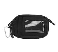 Pongnas Packle de Dinero del Soporte de la Tarjeta de Moneda de Monedas de Nylon Billetera de Nylon Impermeable, Portátil y Práctico para Viajes Al Aire Adecuado para Caminar,