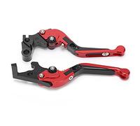 Pongnas Palancas de Freno de Aluminio CNC para MT25 MT-03 R25 R3 - Fácil Instalación, Personalizables (rojo)