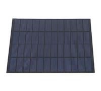 Pongnas Panel Solar Portátil, Mini Panel Solar Mini Paneles Solares USB 3W 12 V de Silicio Policristalino para Caminatas para Acampar Al Aire Libre