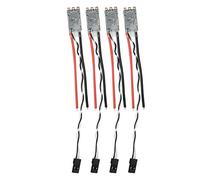 Pongnas Paquete de 4 Piezas de Actualización de Conmutación Rápida ESC sin Escobillas 20A para LittleBee Drone FVT de Alto Rendimiento (Black)