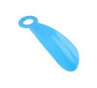 Pongnas Pequeño Calzador Portátil con Cómodo para un Uso Fácil Mientras Viaja, Ideal para el Hogar o para Viajes, Azul (BLUE)