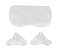Pongnas Pezón, Protector de Pezón de Silicona Suave para Alimentación, con Material de Calidad Alimentaria, para Pezones Pequeños Planos Invertidos y Pezones Doloridos