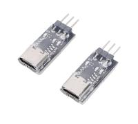 Pongnas Programador de Enlace USB ESC sin Escobillas AM32 - Herramienta de Ajuste de Parámetros y Flasheo de Firmware Plug-and-Play para Rastreadores RC y Vehículos - Incluye 2 Enlaces USB