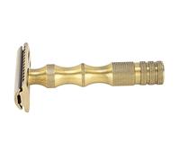 Pongnas Recortador de Barba Manual, Cuchillas Dobles para Evitar Resbalones, Herramienta de Recorte de Barba Segura para Hombres, Viaje en Casa