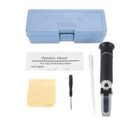 Pongnas Refractómetro Acuario de Agua Salada, Kit de Prueba de Agua Salada Probador de Salinidad para Aquawith Many ATC Digital 0-10% Aquaoptics Refractómetro para Maricultura, Pescado