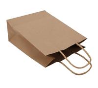 Pongnas Regalos Bolsas, Regalos de Papel Bolsas Mini con Manijas de Compras para la Fiesta de Cumpleaños de la Boda Bolsos 25 Pcs Bolso Kraft Papel para Dulces de Boda (#1)