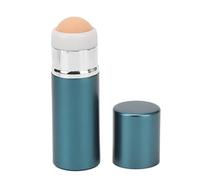 Pongnas Rodillo Absorbente de Aceite Facial 2 en 1, Cepillo de Base de Doble Cabeza con Piedra Volcánica para Control de Aceite, Reutilizable y Duradero con Diseño Retráctil (BLUE)