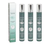 Pongnas Rodillo de Masaje para Mejorar la Visión, Rodillo para la Claridad de los Ojos, 3 Rodillos Orgánicos para Aliviar la Fatiga y la Sequedad, con Suero de 8 Ml, Masaje Debajo de