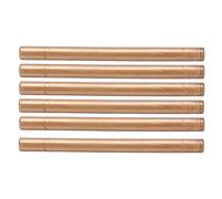 Pongnas Sellado de Cera, Palo de Sello Caliente Conveniente sin Humo Sellado Flexible de Sello Caliente 10pcs Selling Cera Stick para Sobres Tarjetas Manuscritos (Oro de bronce antiguo)