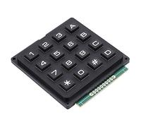 Pongnas Teclado, Módulos de Teclado con 16 Teclas Teclado Numérico Teclado Numérico Botones Pulsadores 4x4 Teclado Externo para MCU