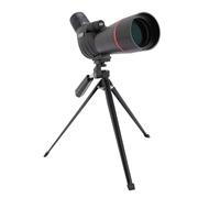 Pongnas Telescopio Terrestre en ángulo de 60 Mm de Alto Rendimiento con Trípode y Bolsa de Transporte para Observación de Aves y Aventuras Al Aire Libre