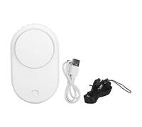 Pongnas Ventilador de Pestañas, Mini Secador de Pestañas Portátil con Carga USB, 3 Configuraciones de Velocidad, para Extensión de y Arte de Uñas (WHITE)